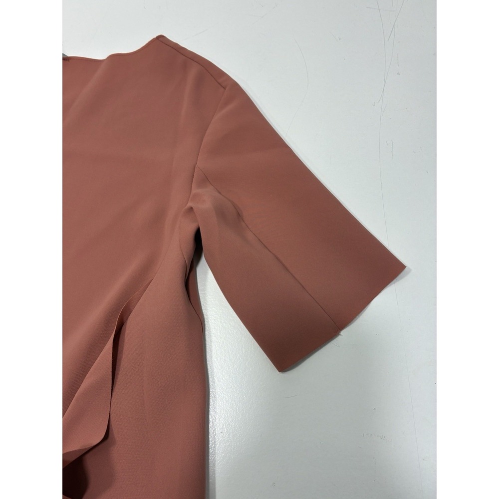 COS Womens Tunic‎ Top Mauve Pink Size 4 High Low Dressy Casual Blouse Office - Picture 8 of 11